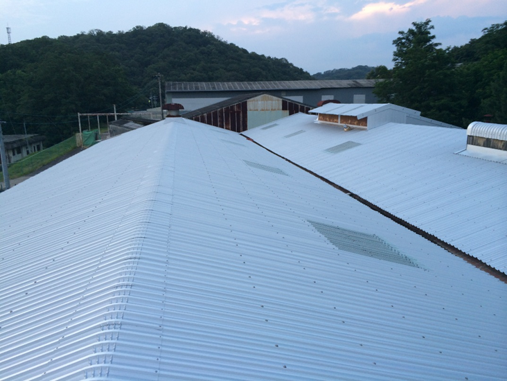 Ｓ倉庫屋根カバー（リフォーム）工事（屋根、外壁、樋）（愛知県豊田市）
