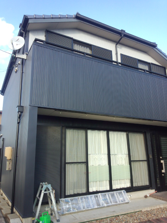 M様邸リフォーム工事（外壁、樋）（愛知県ｌ江南市）