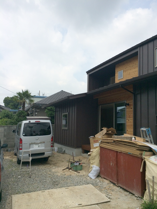 【施工事例080】　 東海市某住宅新築工事（屋根、外壁、樋）（愛知県東海市）