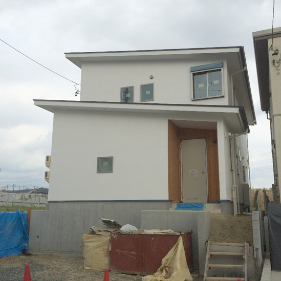 【施工事例079】  K様邸新築工事（屋根、樋）（愛知県春日井市）