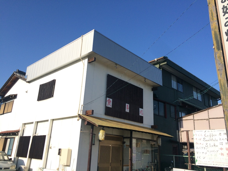 【リフォーム010】 　某店舗修繕リフォーム工事（外壁）（愛知県一宮市）