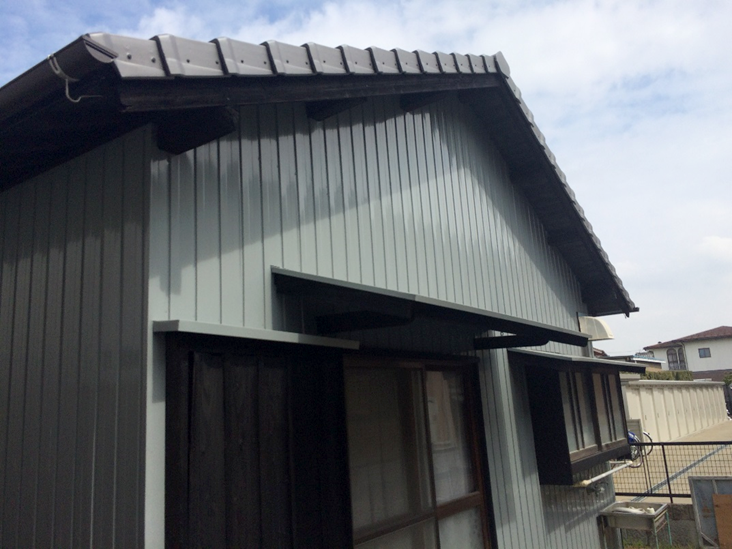 【リフォーム012】　O様邸 リフォーム工事（外壁、樋）（岐阜県大垣市）