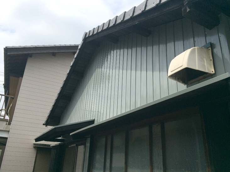【リフォーム012】　O様邸 リフォーム工事（外壁、樋）（岐阜県大垣市）