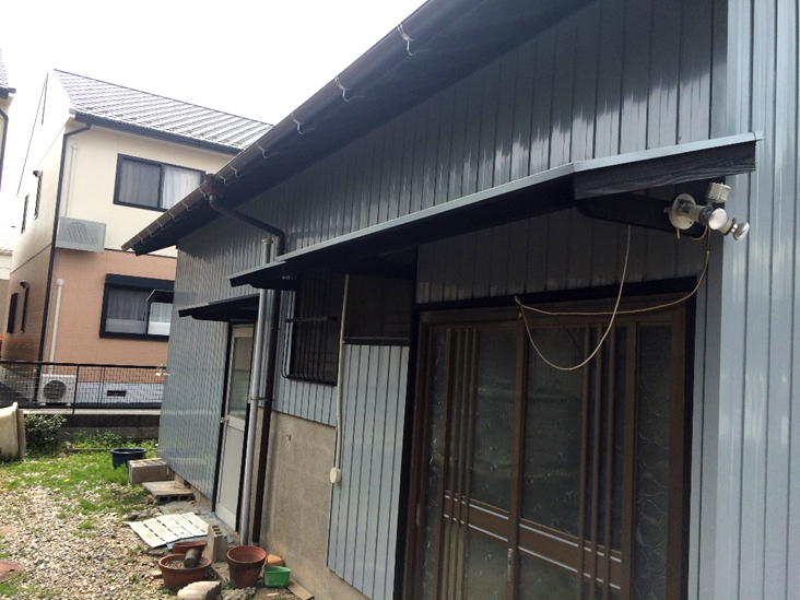 【リフォーム012】　O様邸 リフォーム工事（外壁、樋）（岐阜県大垣市）
