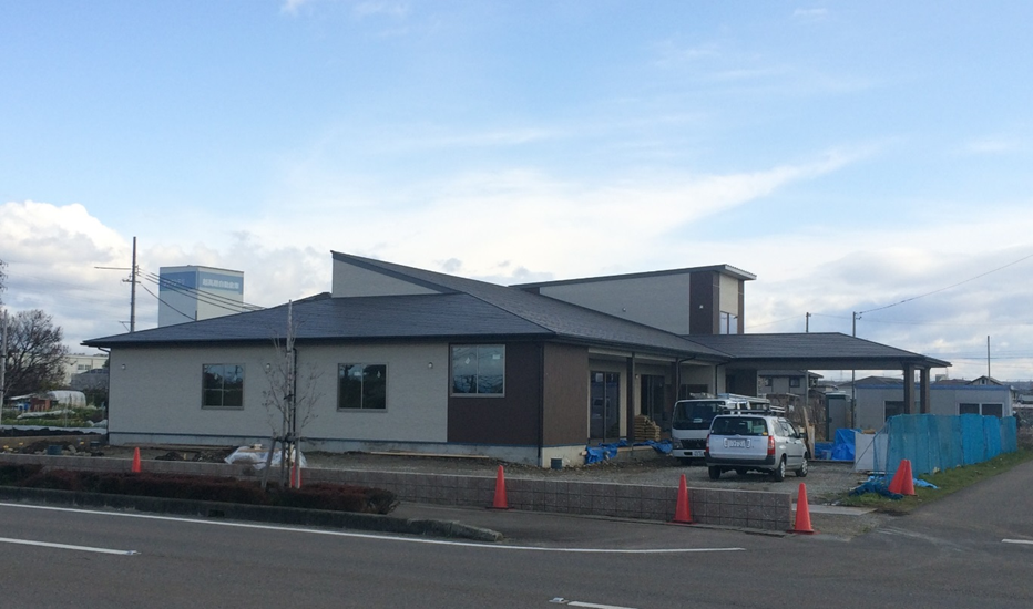【施工事例 083】　某デイサービス新築工事（屋根・外壁）（愛知県丹羽郡扶桑町）